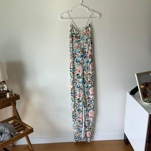 Line & Dot Boho Floral Maxi Dress (never worn!)